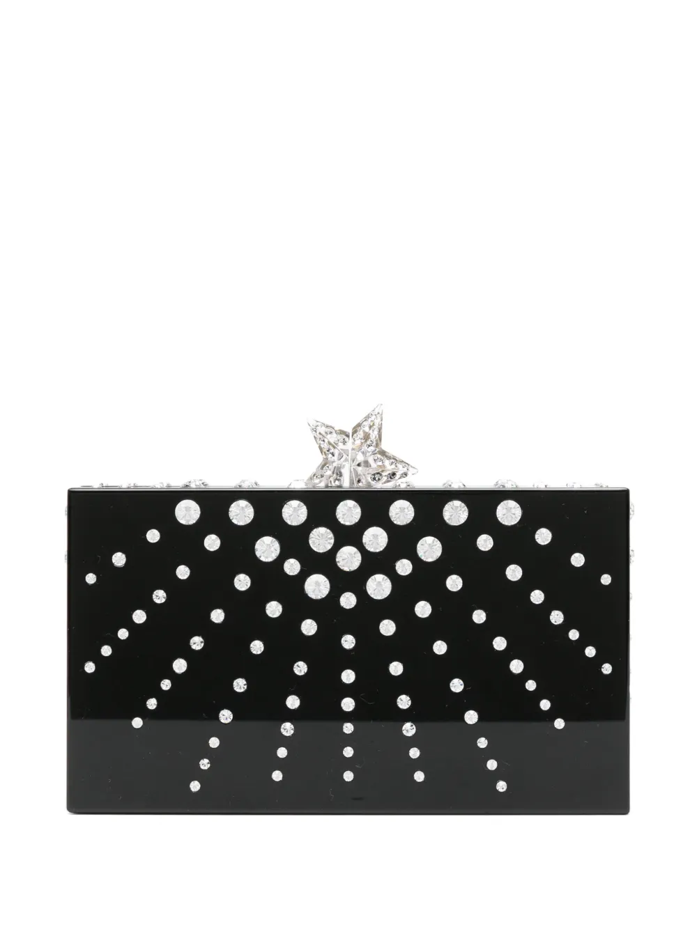 

Клатч Starlight с кристаллами Aquazzura, черный