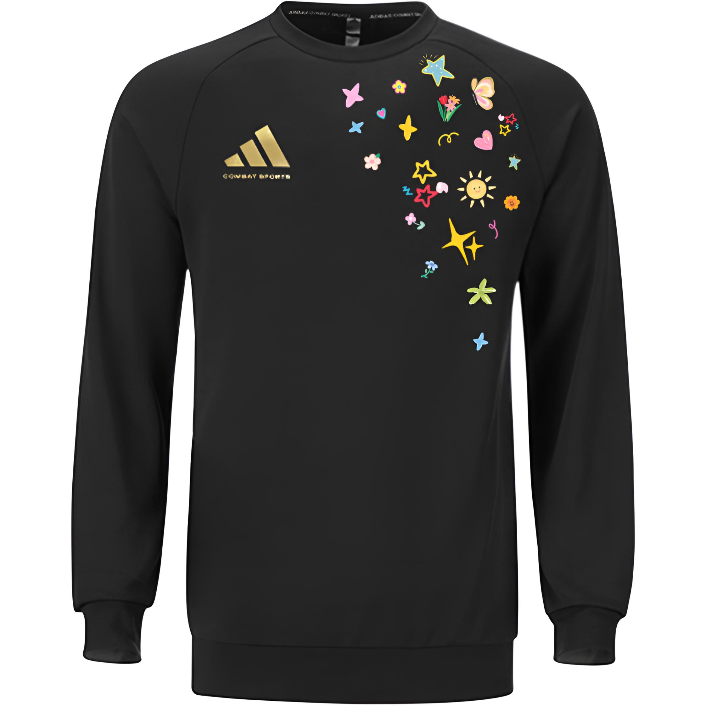 

Повседневный свитшот Unisex Adidas, черный