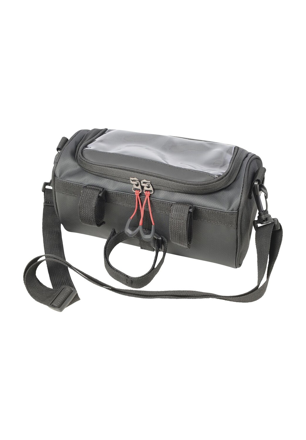 

Сумка на руль Bike Bag, смотровое окошко, брызгозащищенная TROIKA, черный
