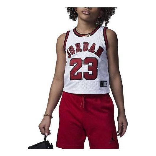 

Спортивная футболка basketball jersey 'white red' Air Jordan, белый