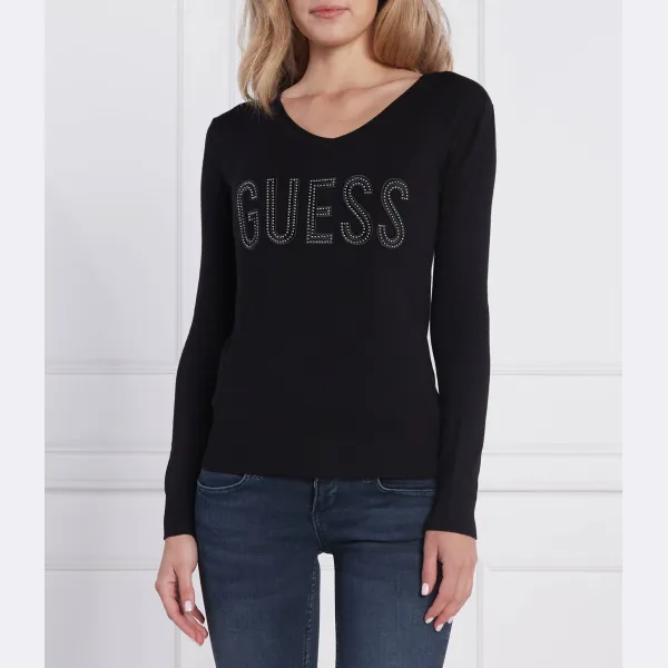 

Свитер Pascale стандартного кроя Guess, черный