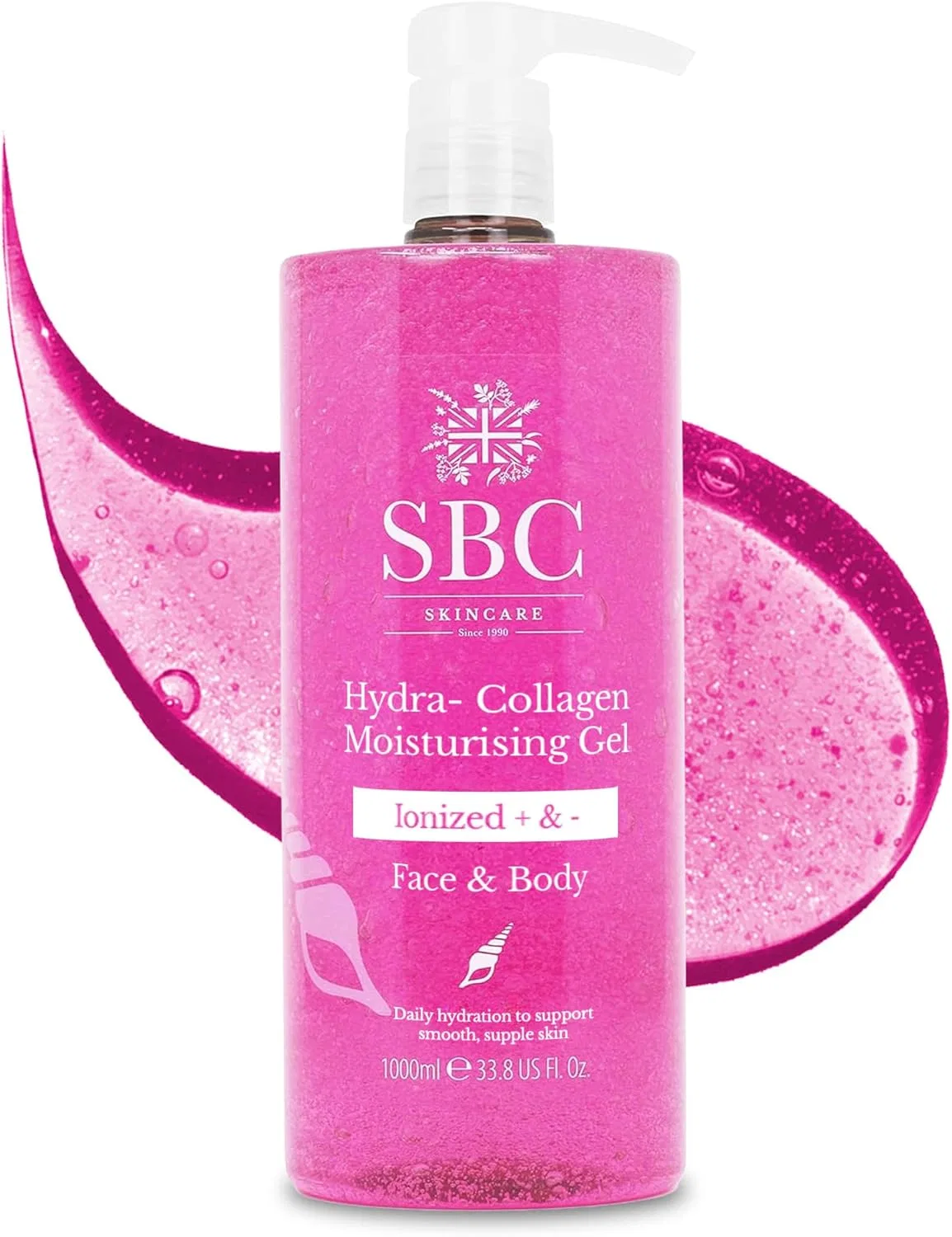 Увлажняющий коллагеновый гель для тела с дозатором от SBC Sbc