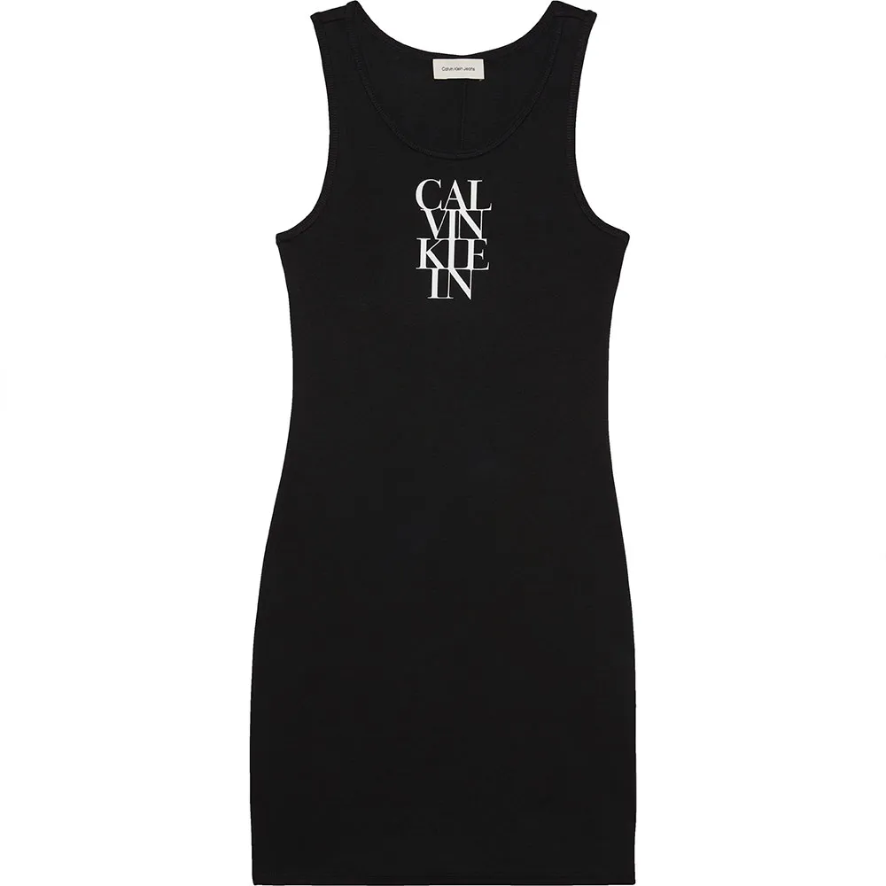 

Платье без рукавов Calvin Klein Jeans D1 Collection, черный