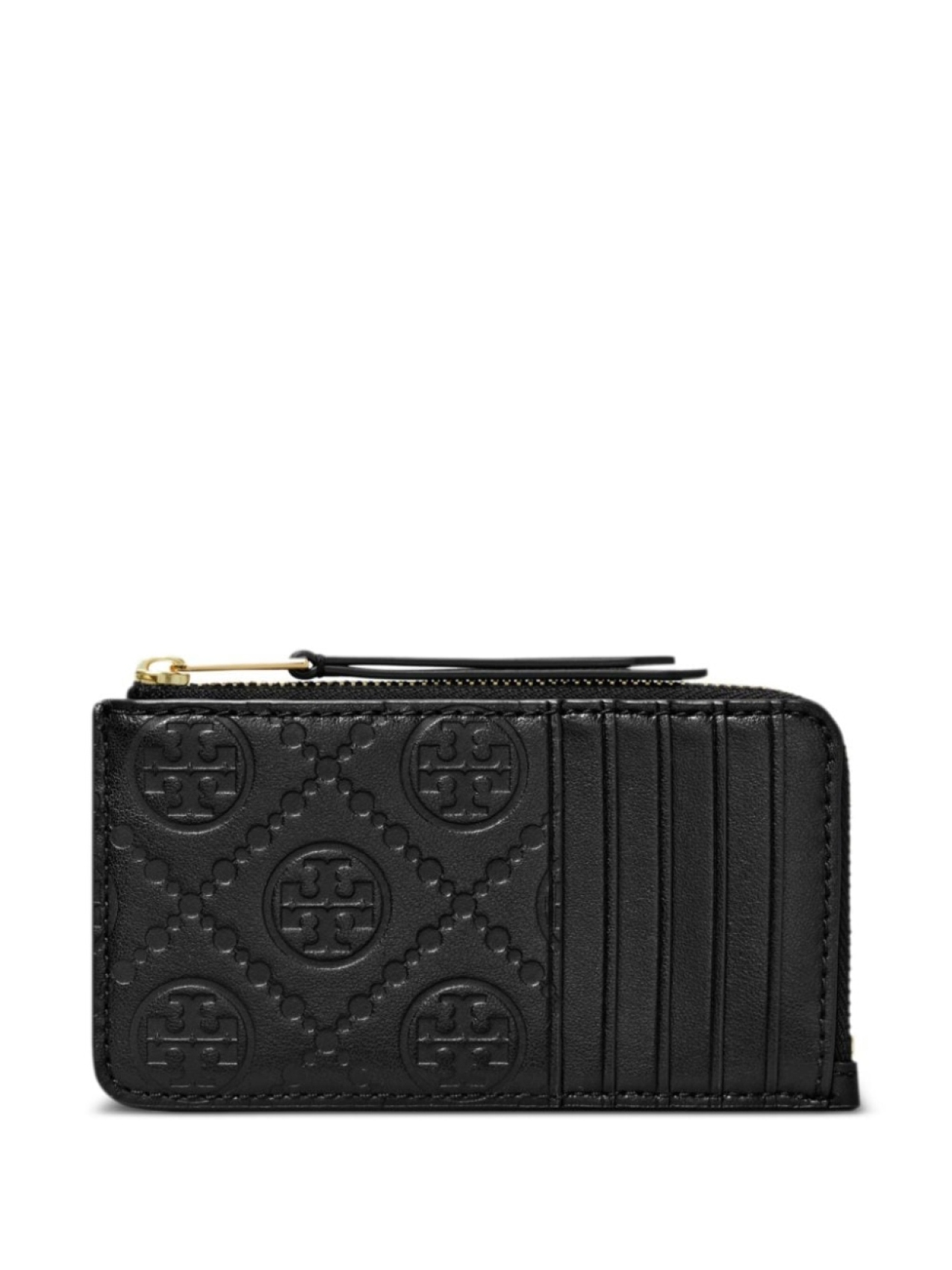 

Tory Burch кожаный кошелек с Т-монограммой, черный