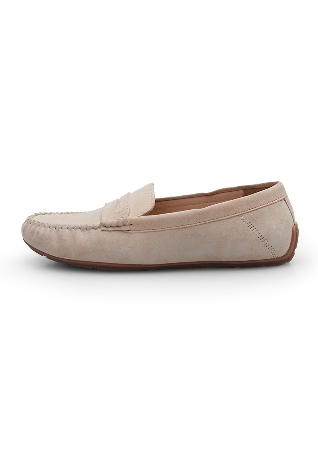 Слипоны Bata, цвет Nude