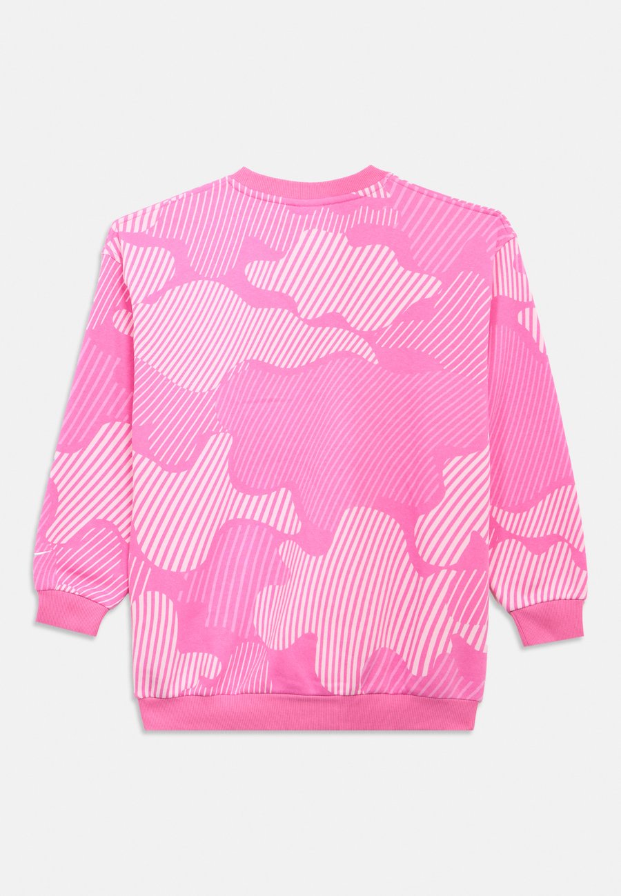 Толстовка Nike Sportswear CLUB CREW UNISEX, Playful Pink/White/Pink — фото 2