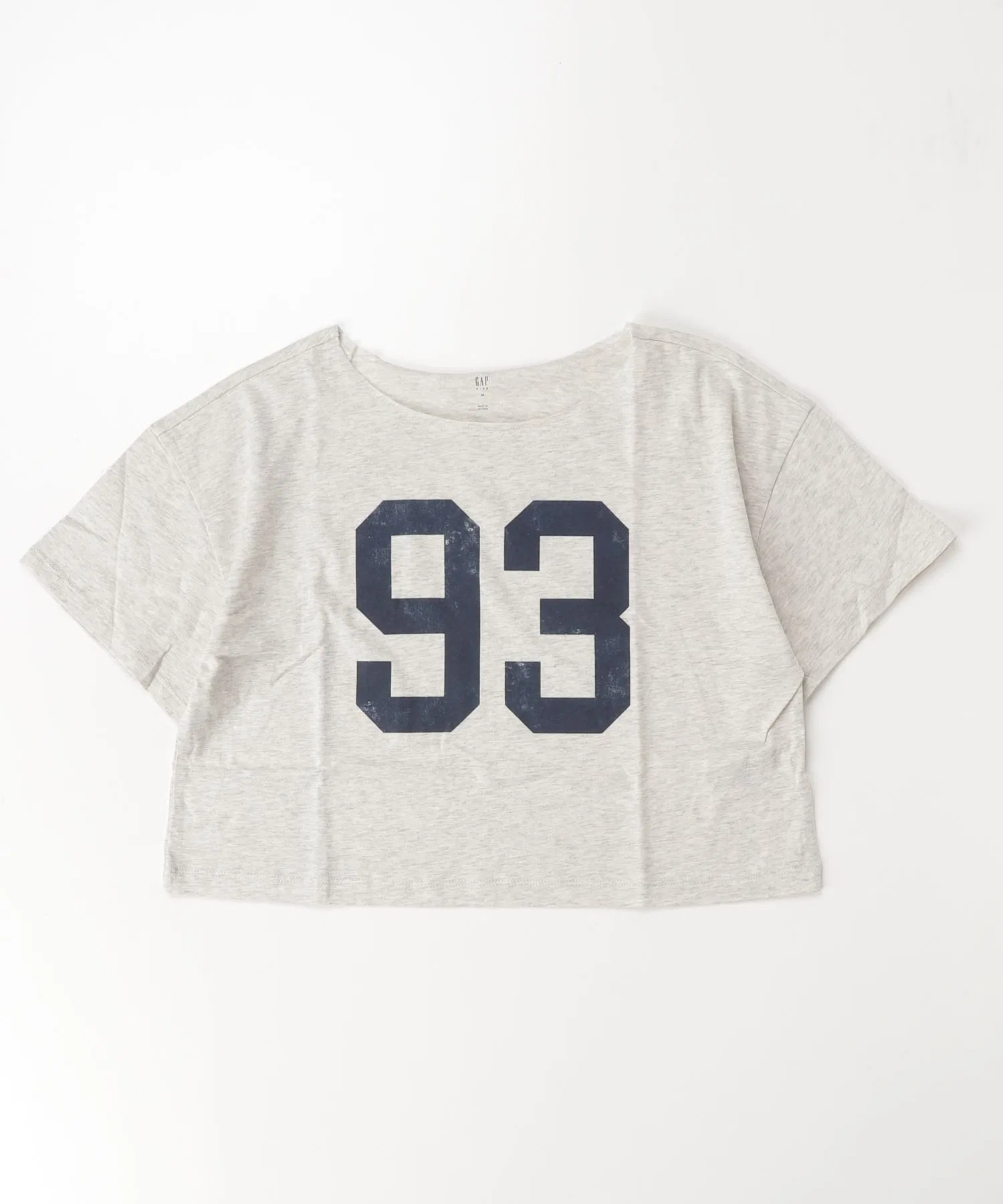 Детская футболка GAP Oversized Wide Neck T-Shirt — фото 3