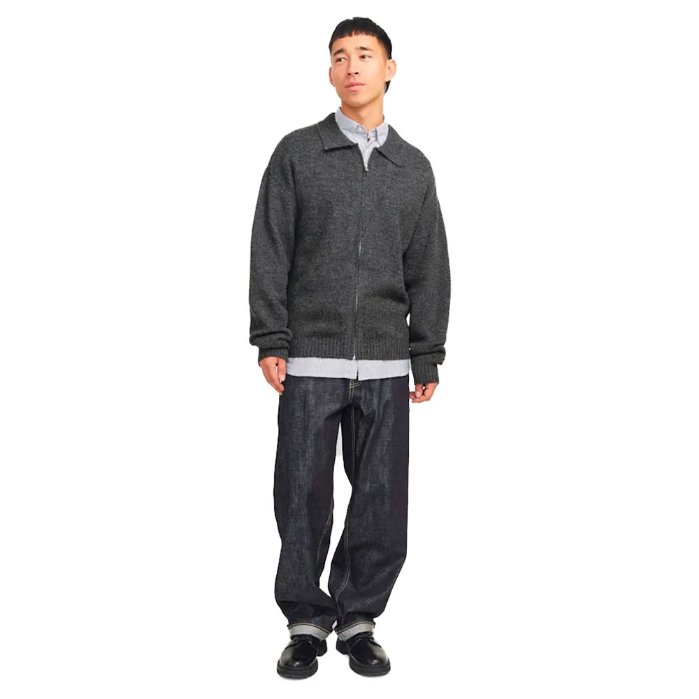 

Свитер Jack & Jones Fox full zip, серый