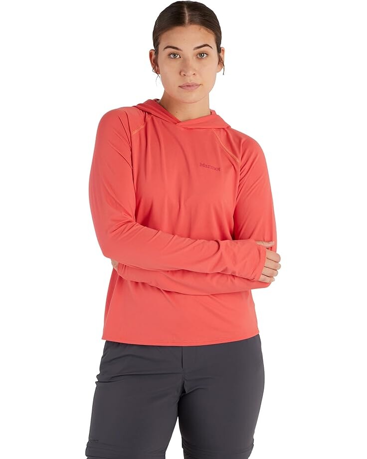 

Толстовка Marmot Marmot Windridge Hoody Performance Shirt, цвет Grapefruit