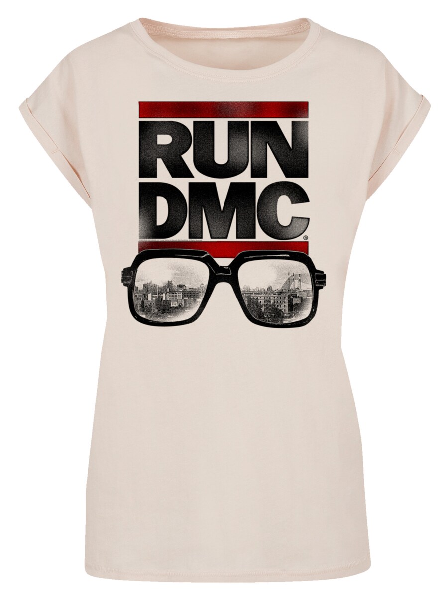 

Рубашка F4NT4STIC Run DMC Glasses NYC, песочный