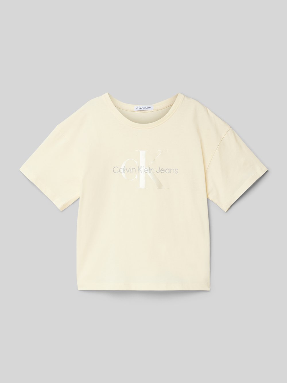 

Футболка с этикеткой Calvin Klein Jeans, песочный