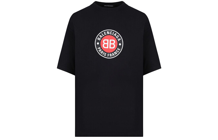 

Футболка мужская Balenciaga Logo, черный