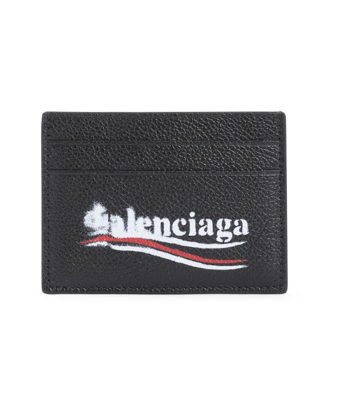 

Кожаный кошелек Balenciaga, черный