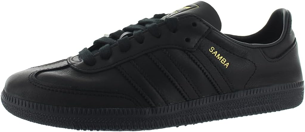 

Мужские кроссовки Adidas Originals Samba Decon из кожи, черный/золотой