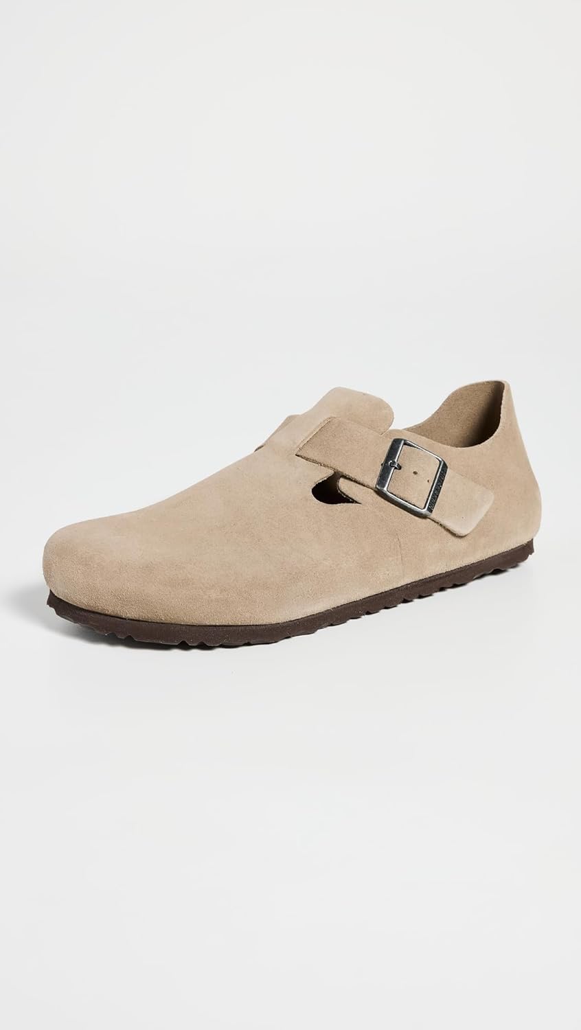 Мужские сабо Birkenstock London, 11-11.5 Taupe — фото 2