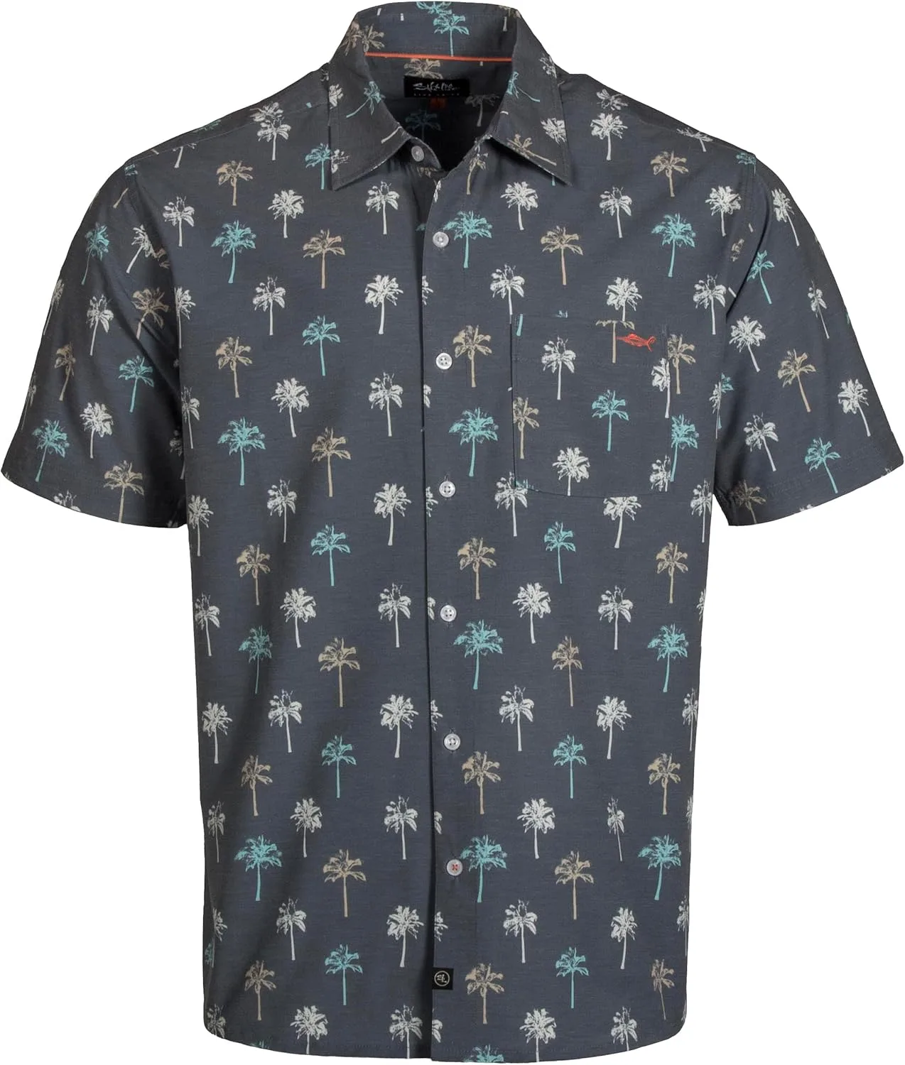 

Футболка Salt Life Palm Solo Woven