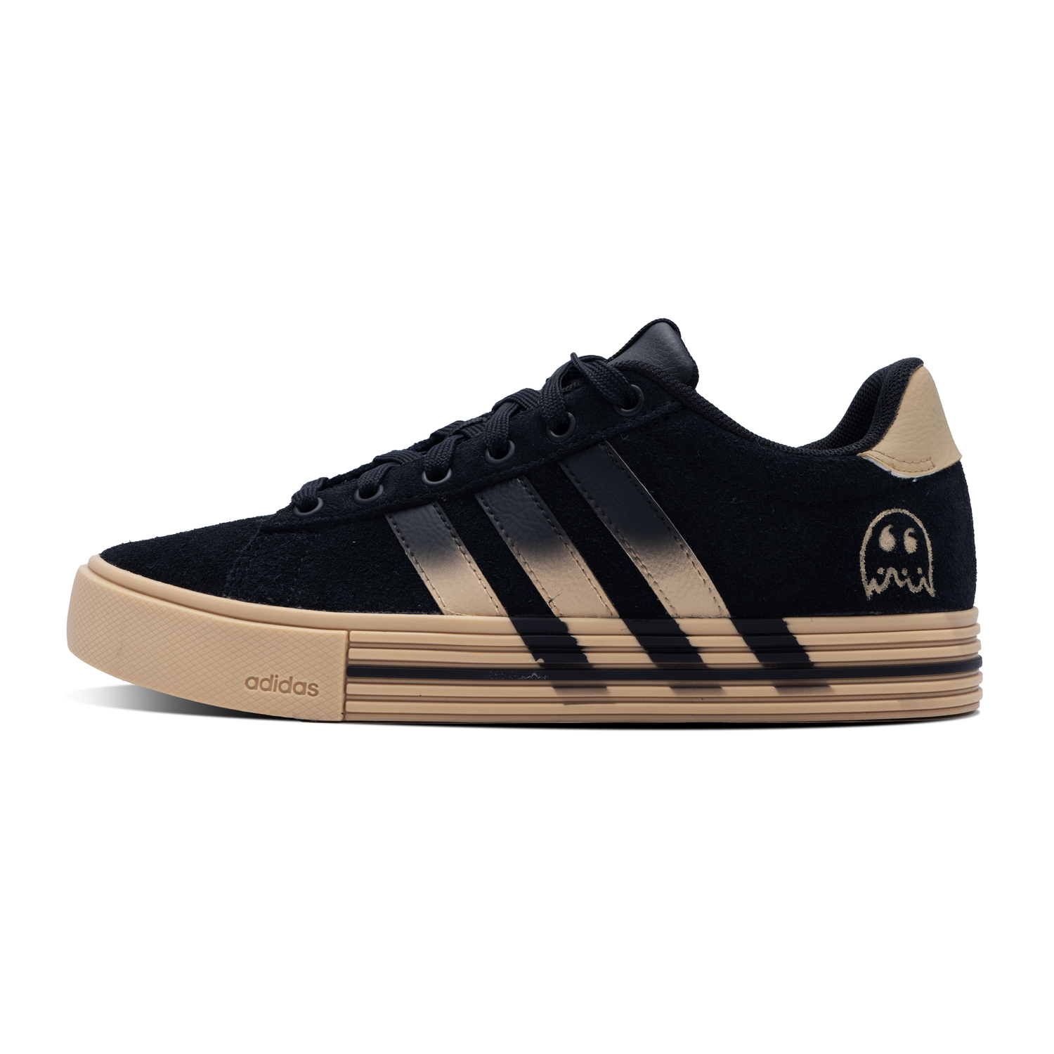 

Adidas Daily 4.0 Abrasion Resistant Low top Skateboard Shoes Unisex Black Brown
