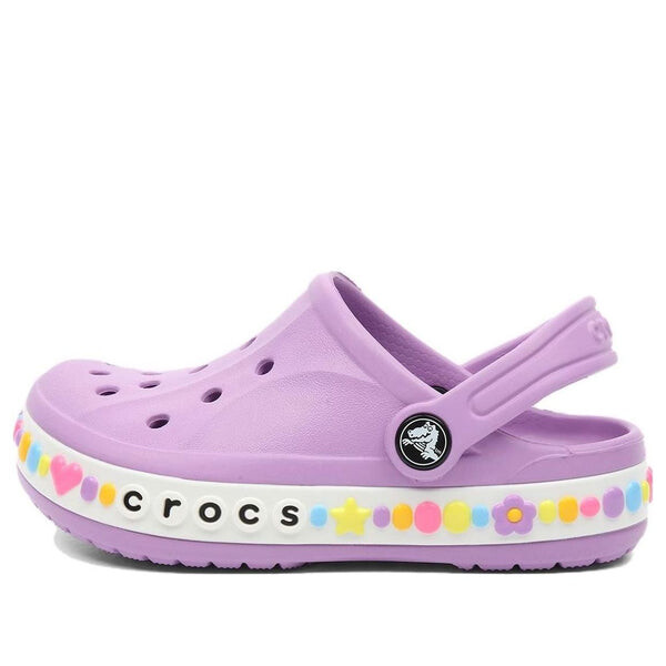 

Сандалии bayaband charm band clogs 'orchid' Crocs, фиолетовый