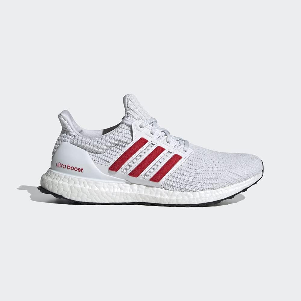 Мужские кроссовки Adidas Ultraboost 4.0 DNA, белый/красный — фото 2