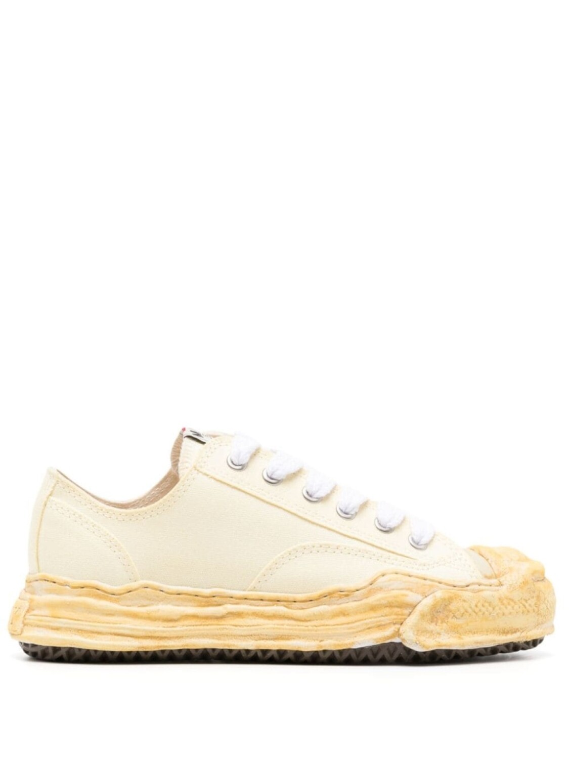 

Maison Mihara Yasuhiro кеды Hank из канваса, нейтральный цвет