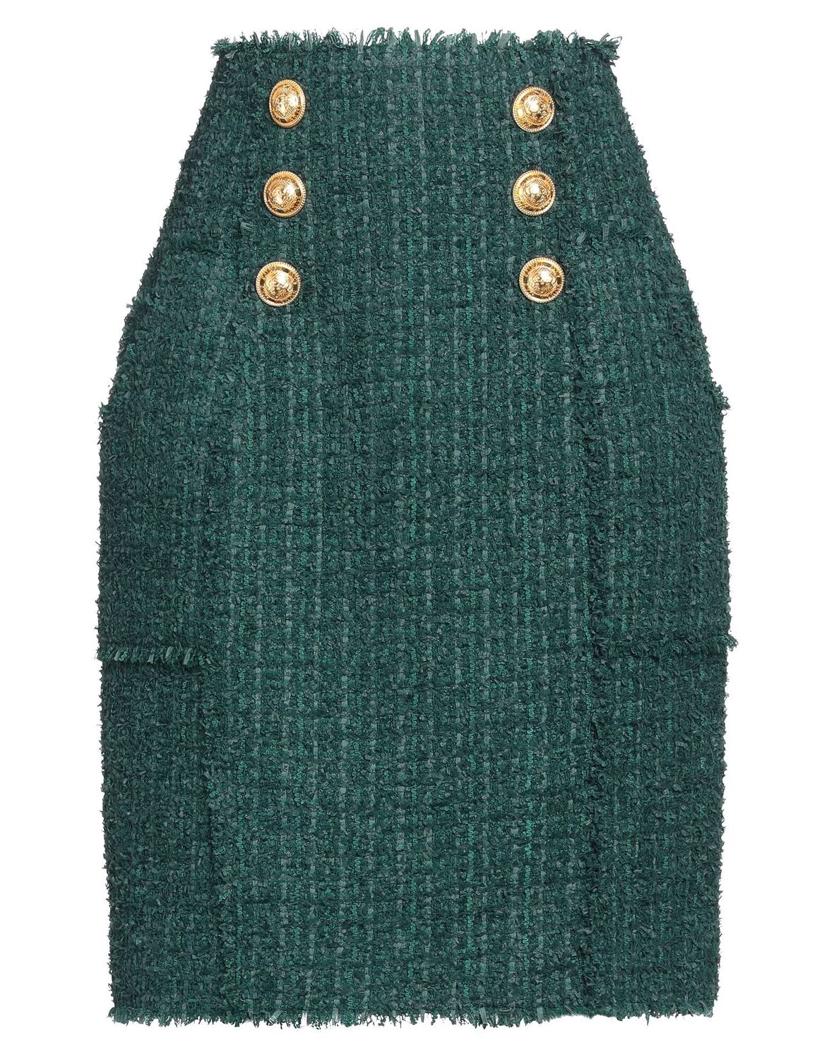 

Юбка миди Balmain, зеленый