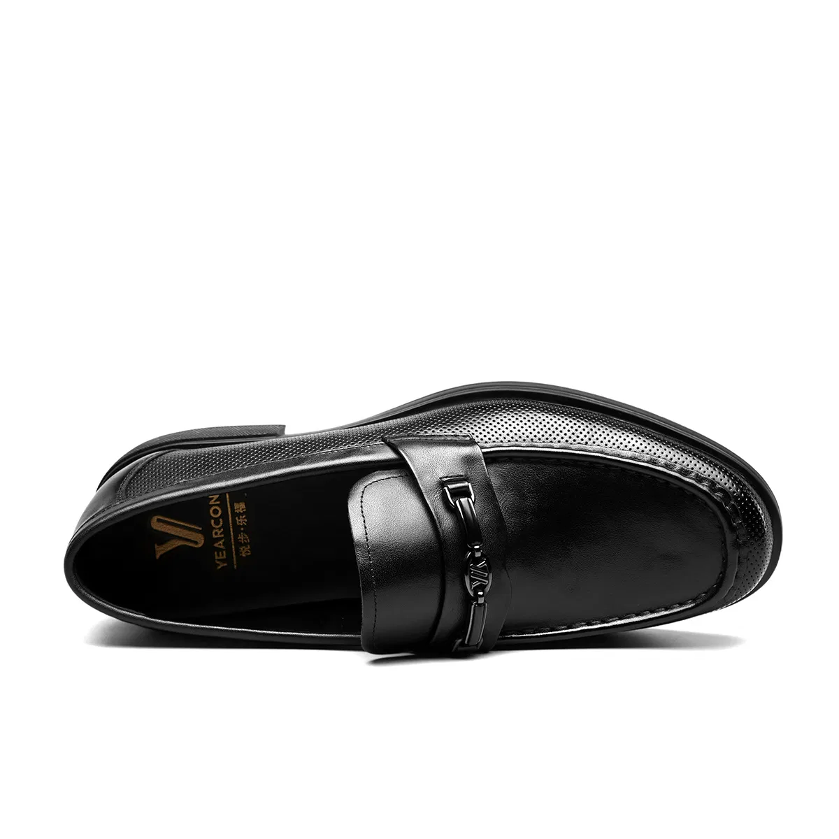YEARCON Cow Leather Men's Casual Shoes Men's — фото 4