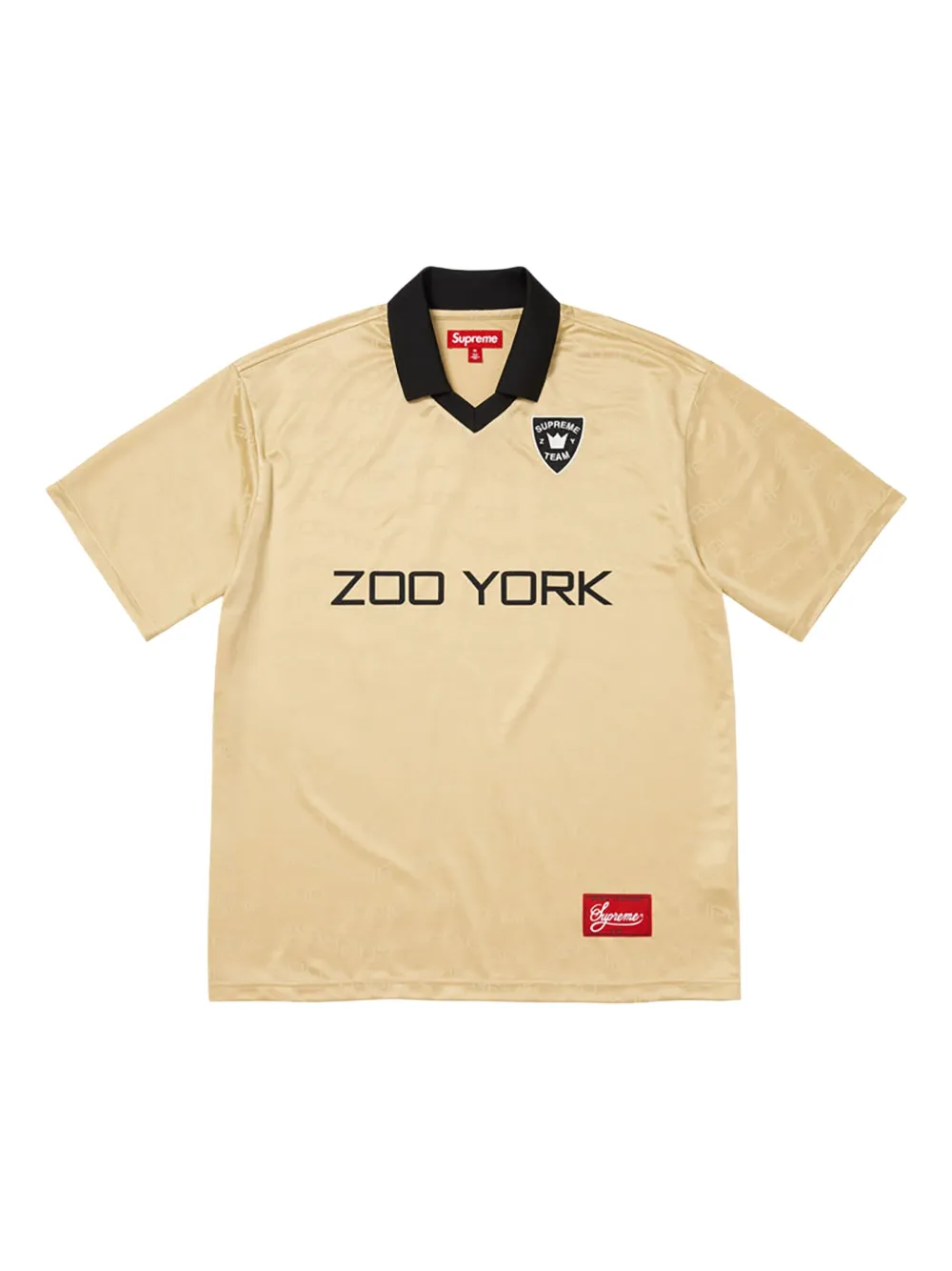 

Футболка Zoo York Soccer Jersey SS 25 - Yellow Supreme, нейтральный