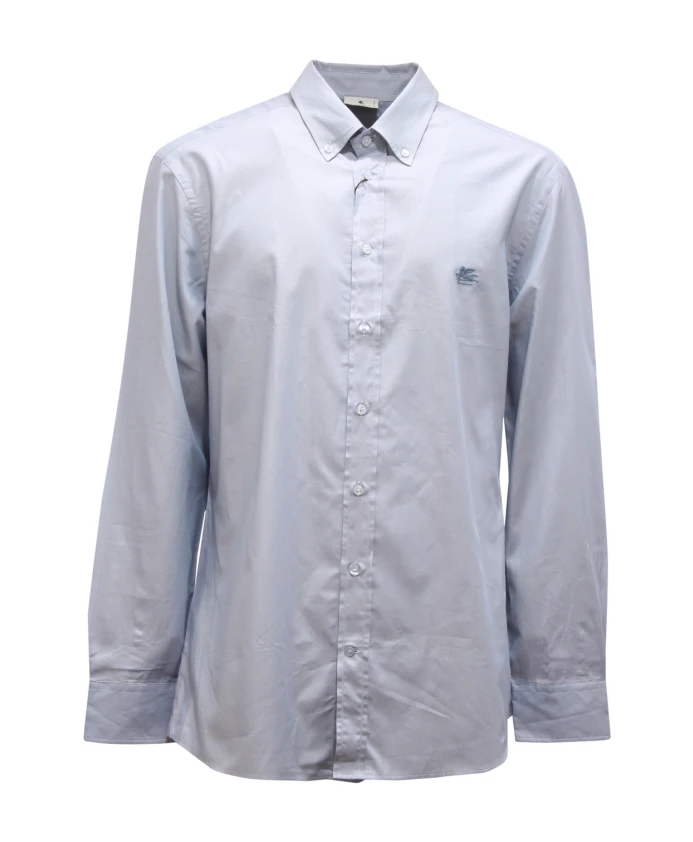 

Полосатая рубашка, изготовленная в Италии. Etro, синий