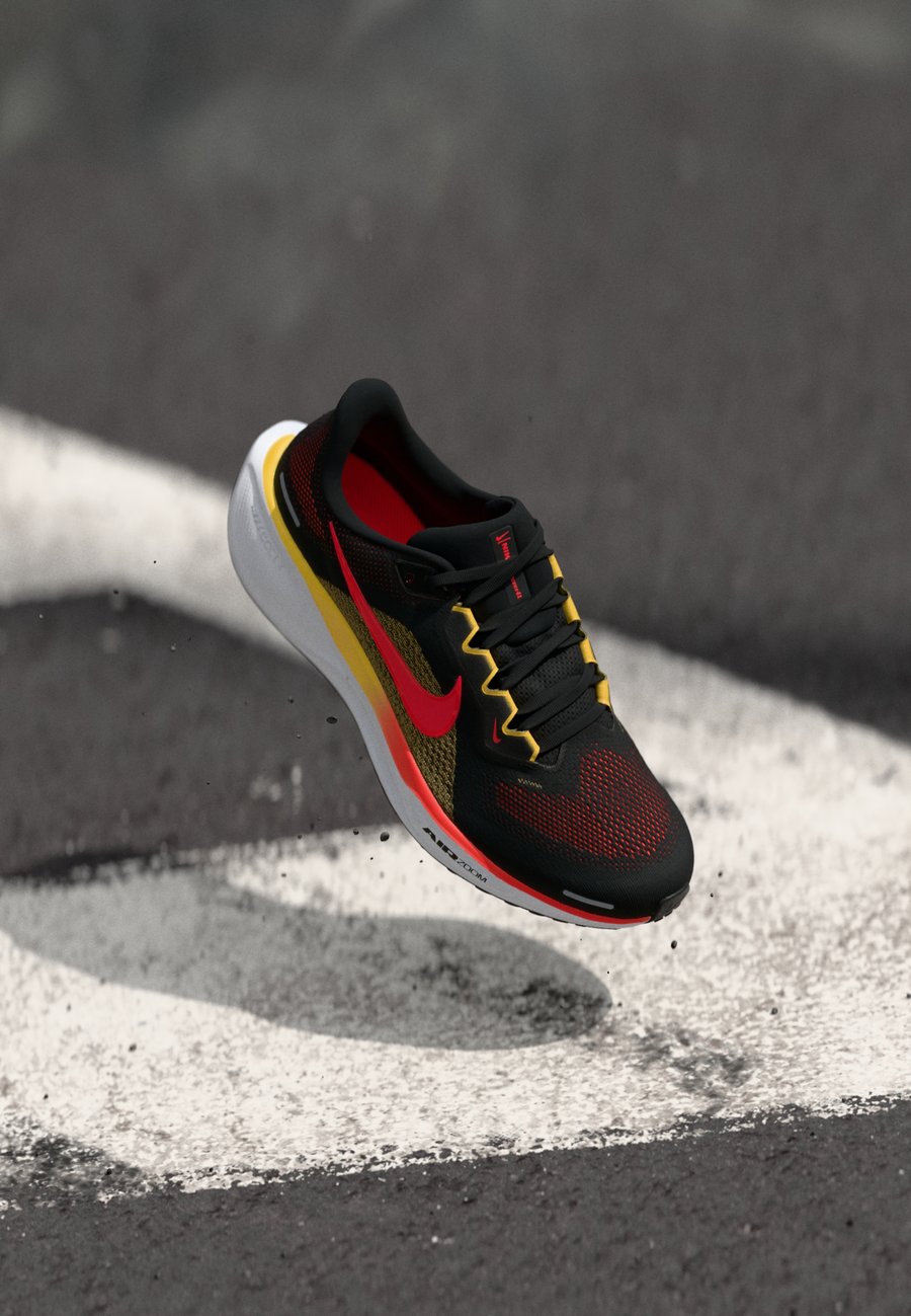 

Кроссовки Nike Performance AIR ZOOM PEGASUS 41, Black/Bright Crimson/Topaz Gold-Coloured/Black