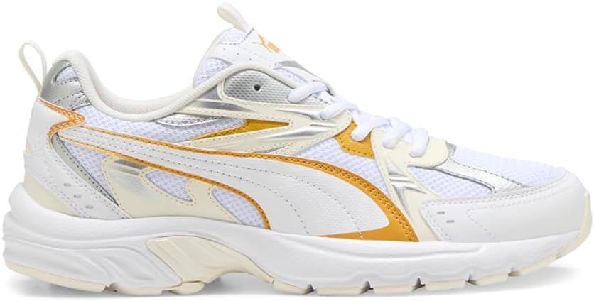 

Мужские кроссовки PUMA Milenio Tech со шнуровкой, повседневные - белые