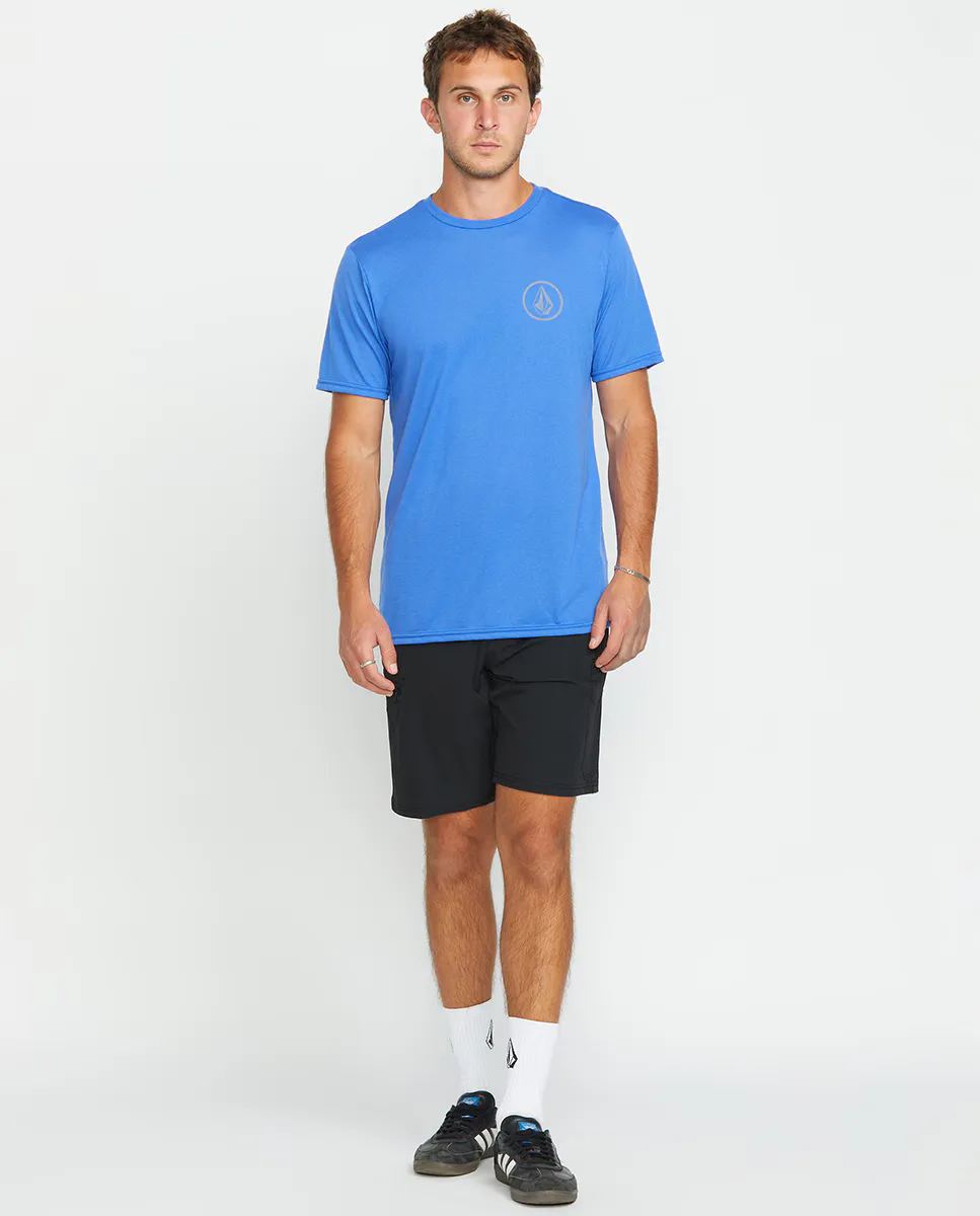 

Простые мужские шорты-бермуды Volcom, черный