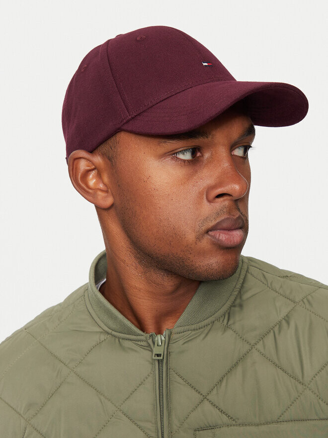 

Бейсболка Tommy Hilfiger Flag AM0AM13008, вишневый/бордовый