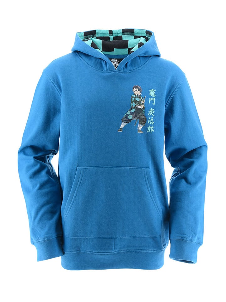 

Толстовка с капюшоном DEMON, синий