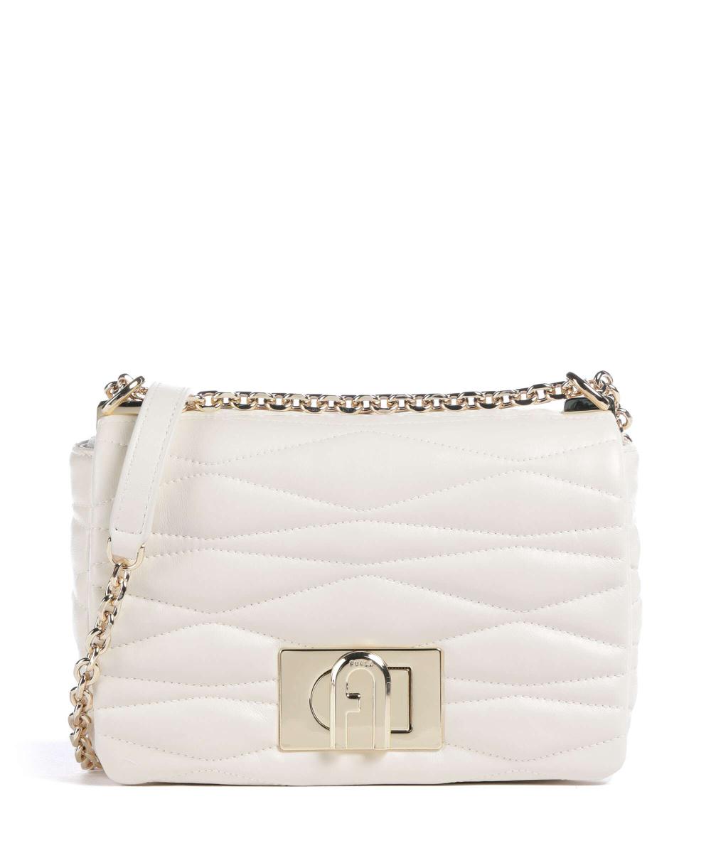 

1927-Е годы сумка через плечо из телячьей кожи наппа Furla, бежевый
