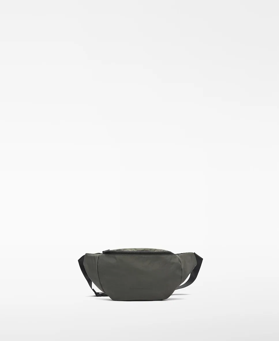 

Мужская поясная сумка с карманом из нейлона Adolfo Dominguez, серно-зеленый