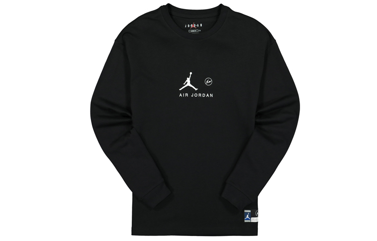 

Футболка X Fragment с длинным рукавом Jordan, черный