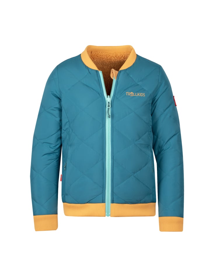 

Trollkids Куртка Hamar переходного цвета, глиняно-зеленого оттенка