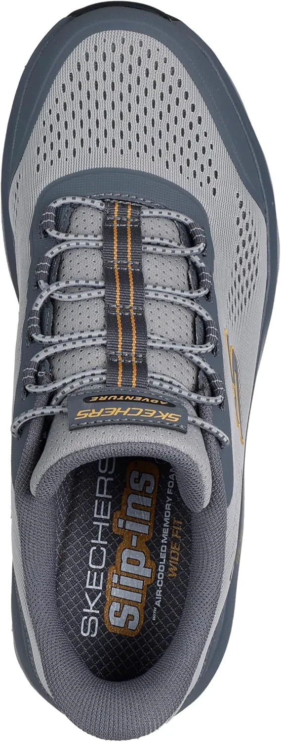 Мужские кроссовки Skechers Glide-Step с подошвой для свободного вставления, серый — фото 3
