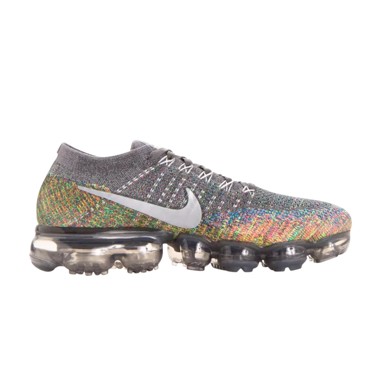 Кроссовки Nike Wmns Air VaporMax Flyknit 'Dark Grey', серый