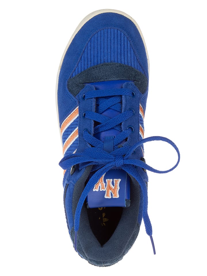 Низкие кроссовки Adidas, темно-синий — фото 4