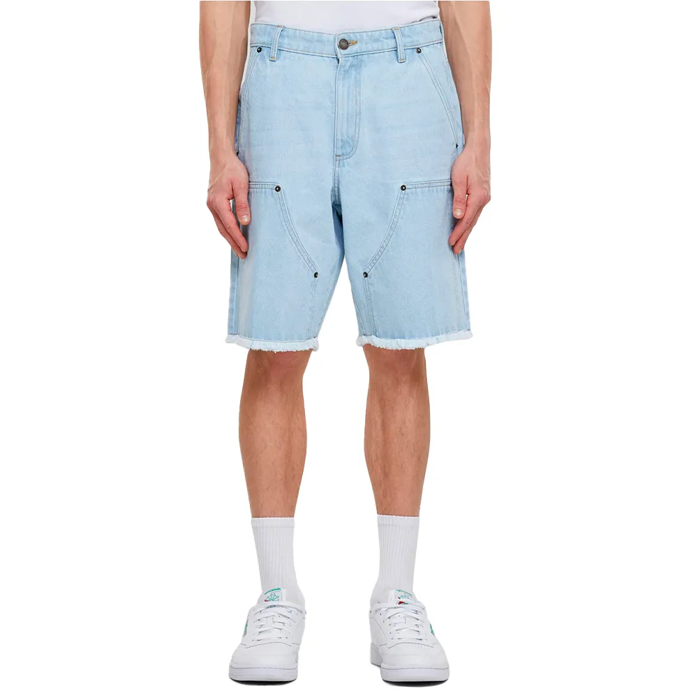 

Шорты Urban Classics Open Edge Two Knee denim, синий