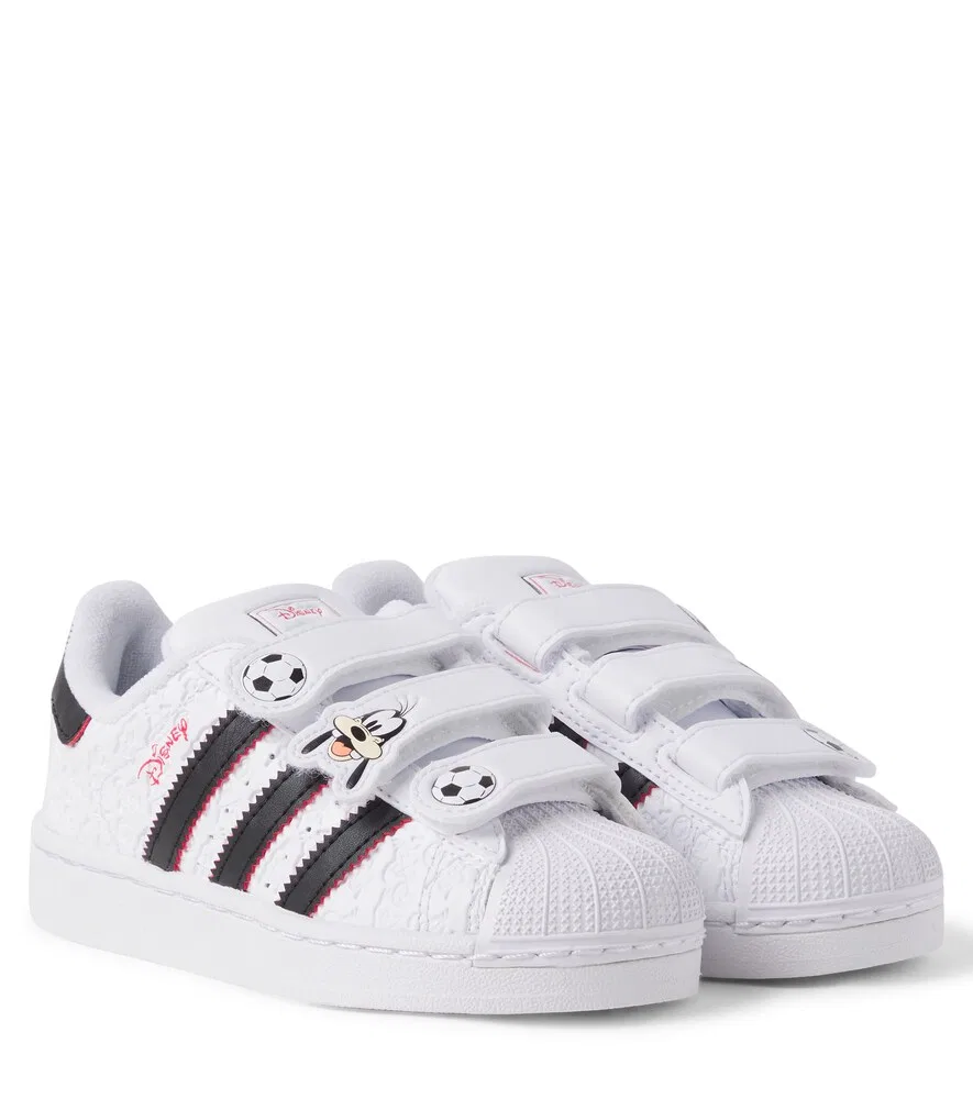 Кроссовки x Disney Superstar Adidas Originals Kids, белый