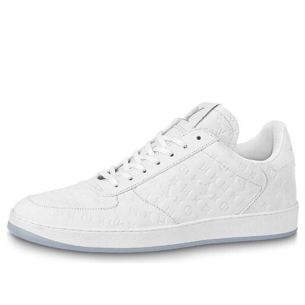 

Кроссовки rivoli sneakers 'white mini monogram' Louis Vuitton, белый