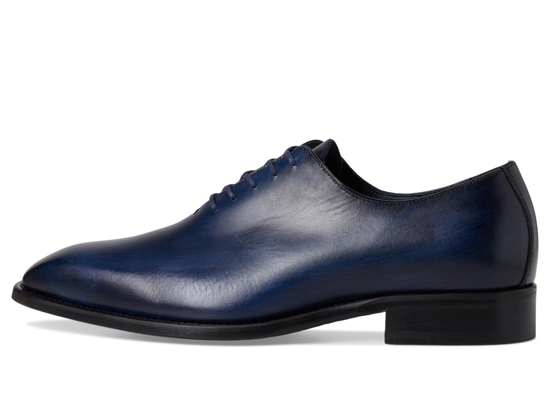 Оксфорды Johnston & Murphy Collection Larson One-Piece Plain Toe, цвет Navy Italian Calfskin — фото 4