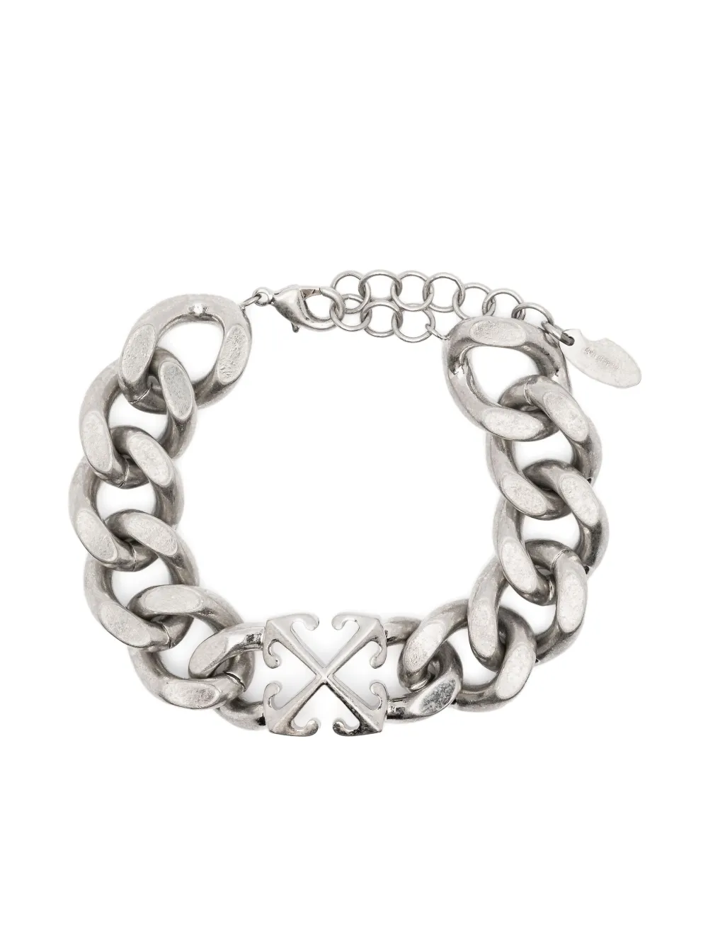 

Браслет Arrow Chain OFF-WHITE, серебяный