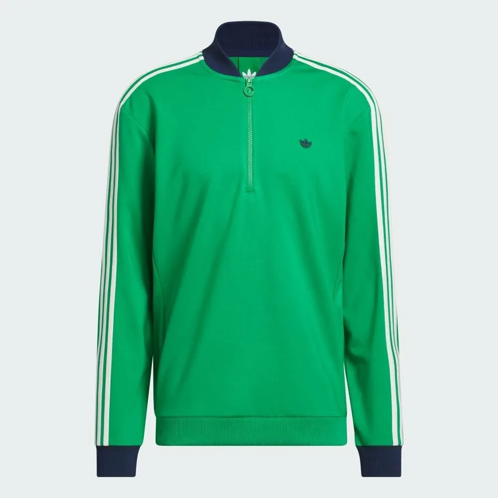 Толстовка Adidas Three Stripes HZ Adidas, green — фото 4