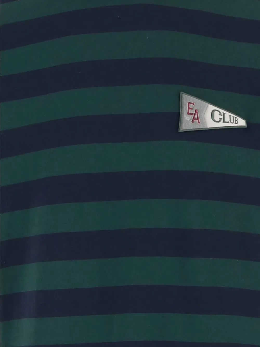 Полосатая футболка клуба «Орел» Emporio Armani, синий — фото 3