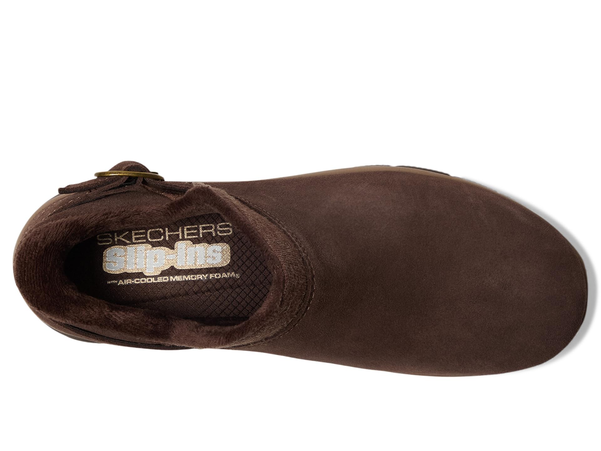 Кроссовки SKECHERS Easy Going - Modern Time Hands Free Slip-ins, цвет Chocolate — фото 2