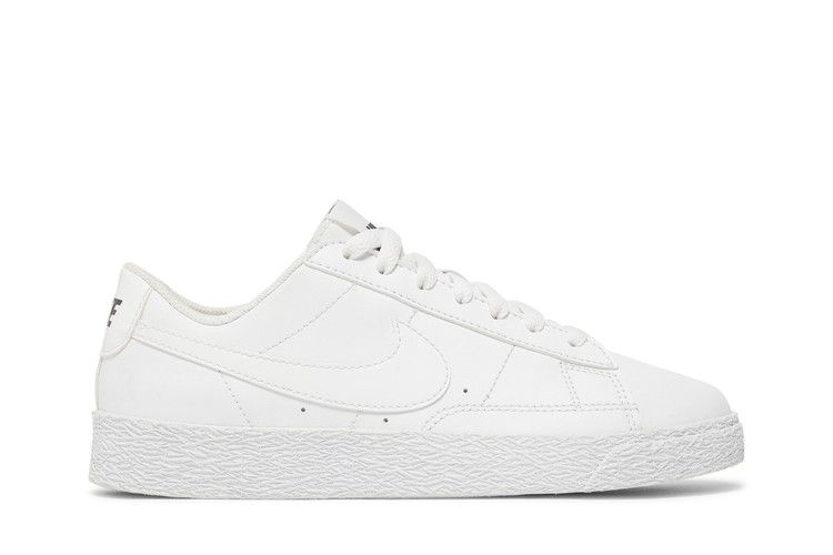Кроссовки Nike Blazer Low GS 'White', белый — фото 2