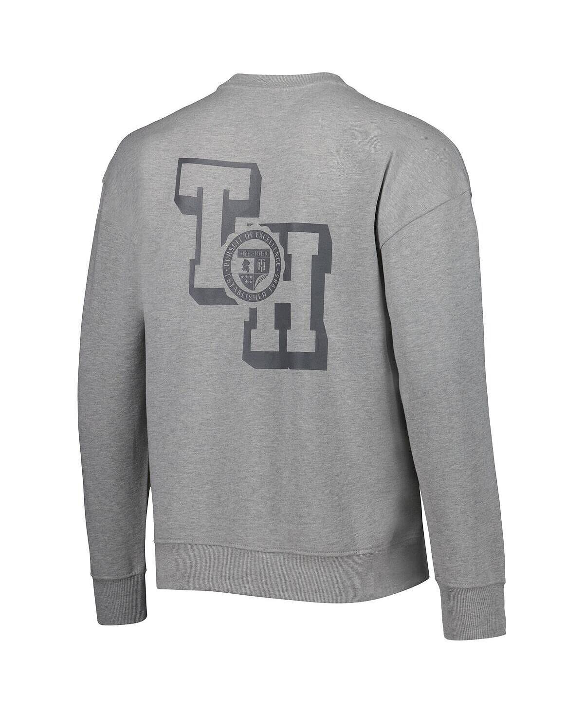Мужская толстовка Hether Grey Dallas Cowboys Ronald Crew Tommy Hilfiger — фото 3